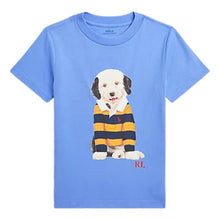 Load image into Gallery viewer, Blue Dog Print T-Shirt