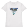 White Holographic Logo T-Shirt