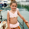 Pink Sparkle 'Algarve' Frill Bikini
