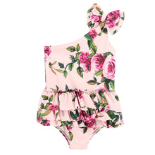 Load image into Gallery viewer, Pink Roses &#39;Galina&#39; Swimsuit