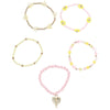 Sherbet 'Flower' Bracelet Stack