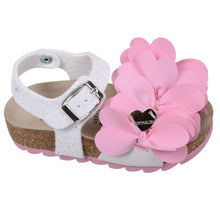 Load image into Gallery viewer, Pink Flower Sandals