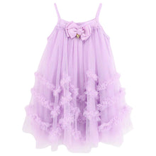 Load image into Gallery viewer, Purple &#39;ZigZag&#39; Tulle Dress