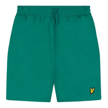 Load image into Gallery viewer, Green Logo Swim Shorts