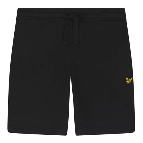 Black Logo Sweat Shorts