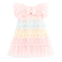 Load image into Gallery viewer, Pink Pastel &#39;Waterfall&#39; Frill Dress