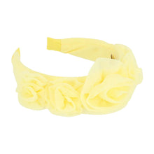 Load image into Gallery viewer, Yellow Rose &#39;Rosie&#39; Headband