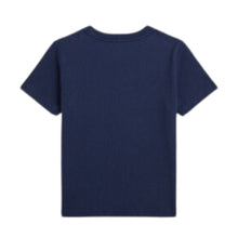 Load image into Gallery viewer, Navy Script Logo T-Shirt