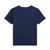 Navy Script Logo T-Shirt