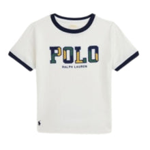 Load image into Gallery viewer, White Embroidered Logo T-Shirt