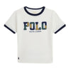 White Embroidered Logo T-Shirt
