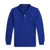 Blue Logo Polo Top