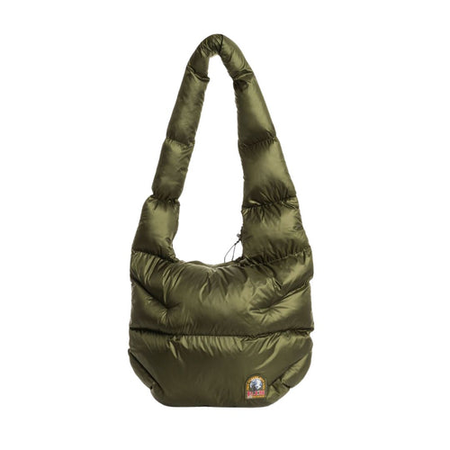 Khaki Padded Crossbody Bag