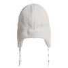 Cream Fleece Aviator Hat