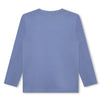 Slate Blue LS Logo T-Shirt