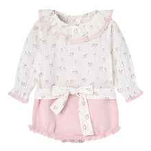 Load image into Gallery viewer, Pink Penguin Design Romper