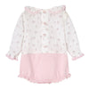 Pink Penguin Design Romper