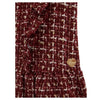 Red & Gold Tweed Dress