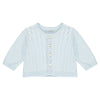 White & Blue Babygrow & Cardigan Set