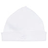 White Embroidered Teddy Babygrow & Hat