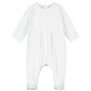 White Embroidered Babygrow & Hat