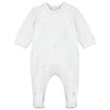 White & Pink Babygrow & Cardigan Set
