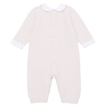 Load image into Gallery viewer, Pink Knitted Babygrow &amp; Hat