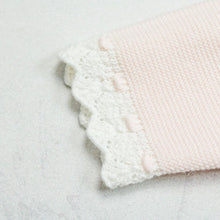 Load image into Gallery viewer, Pink Knitted Babygrow &amp; Hat