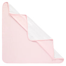 Load image into Gallery viewer, Pink &amp; White Baby Blanket