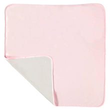 Load image into Gallery viewer, Pink &amp; White Baby Blanket