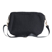 Load image into Gallery viewer, Black Fleece Bum Bag