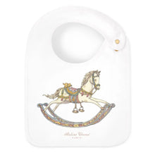 Load image into Gallery viewer, Rocking Horse Swaddle &amp; Bib Gift Set