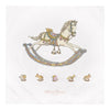 Rocking Horse Swaddle & Bib Gift Set