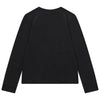 Black Collage Print LS T-Shirt