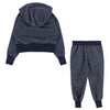 Navy & Silver Glitter 'Samira' Tracksuit