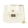 Pearl White Quilted 'Skyla' Bag