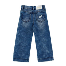 Load image into Gallery viewer, Denim &#39;Elsa&#39; Snowflake Rhinestone Jeans