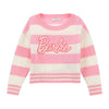 Pink & Cream Striped 'Barbie' Jumper