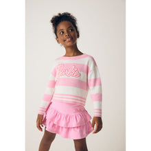 Load image into Gallery viewer, Pink &amp; Cream Striped &#39;Barbie&#39; Jumper