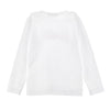Ivory 'Barbie' Logo LS Top
