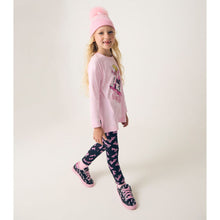 Load image into Gallery viewer, Pink &amp; Black &#39;Barbie&#39; Legging Set