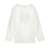 Ivory Long Sleeve Diamante 'Barbie' Top