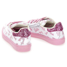 Load image into Gallery viewer, White &amp; Pink &#39;Barbie&#39; Trainers