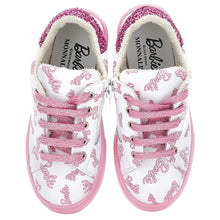 Load image into Gallery viewer, White &amp; Pink &#39;Barbie&#39; Trainers