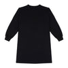 Black & Gold Heart Sweat Dress
