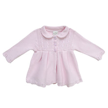 Load image into Gallery viewer, Pink Knitted Long Cardigan