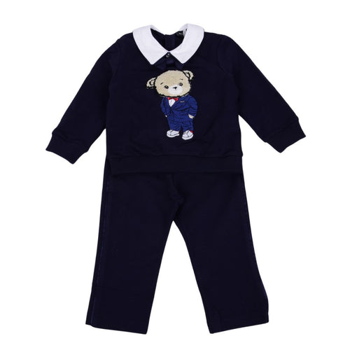 Navy Teddy Tracksuit