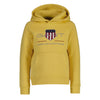 Sunset Yellow Logo Shield Hoodie