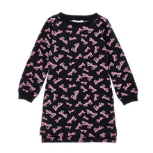 Load image into Gallery viewer, Black &#39;Barbie&#39; Logo Dress