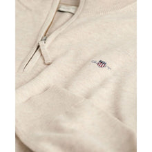 Load image into Gallery viewer, Light Beige Half Zip Jumper